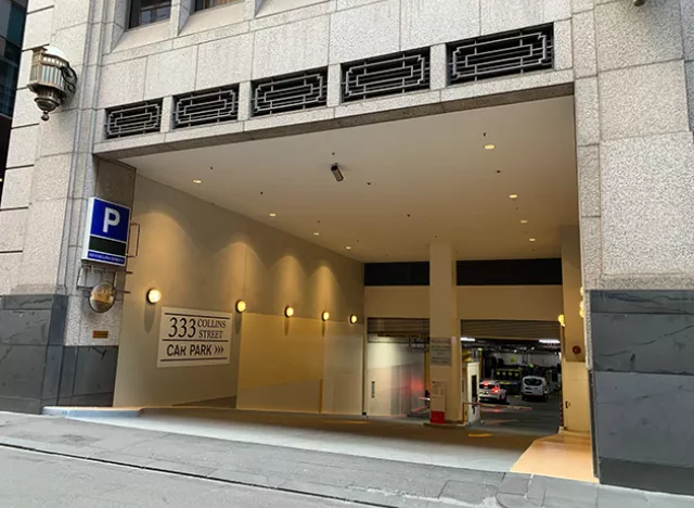 Parking For Rent - 333 Collins St Melbourne Car Park