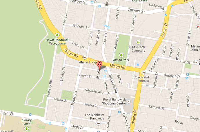 Parking For Rent - Elizabeth Street Randwick Daily Parking