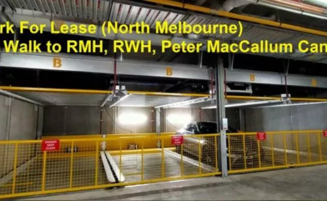 Parking For Rent - North Melbourne - Secure Undercover Parking Near Rmh / Rwh / Peter Mac