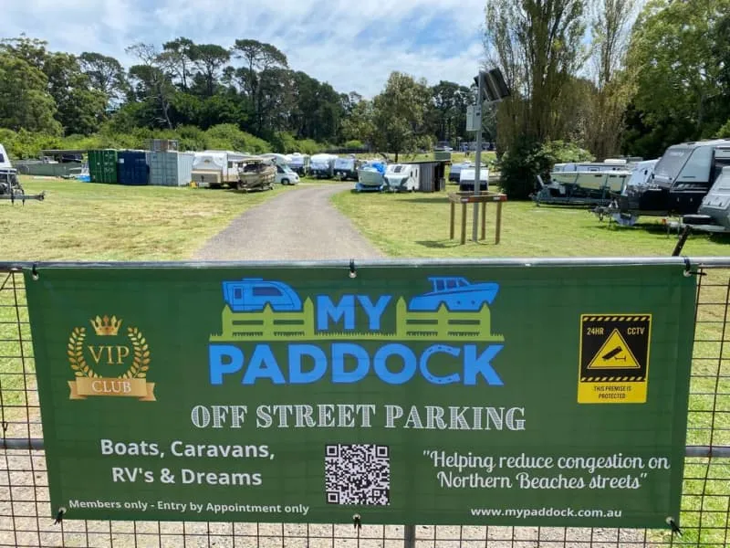 Off Street Parking, Boats, Caravans, Cars, Trailers, Storage Ingleside