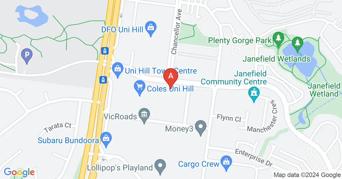 Parking For Rent - Uni Hill Town Centre Bundoora Car Park